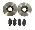 Ford Transit 2.5 Brake Pads & Discs Set 91-2000 15" For 6 Stud Twin Wheels Mk4/5 270MM
