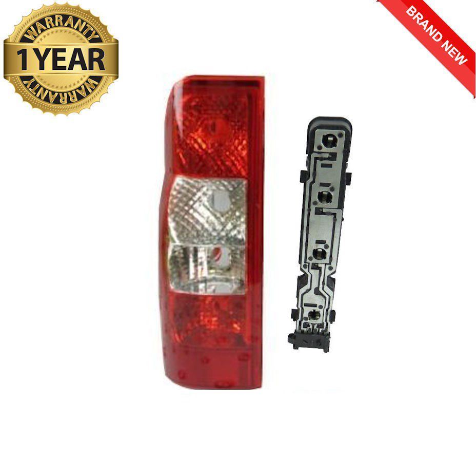 Ford Transit Van Mk7 Rear Light Lens Lamp Passenger Left Side With Bulb Holder