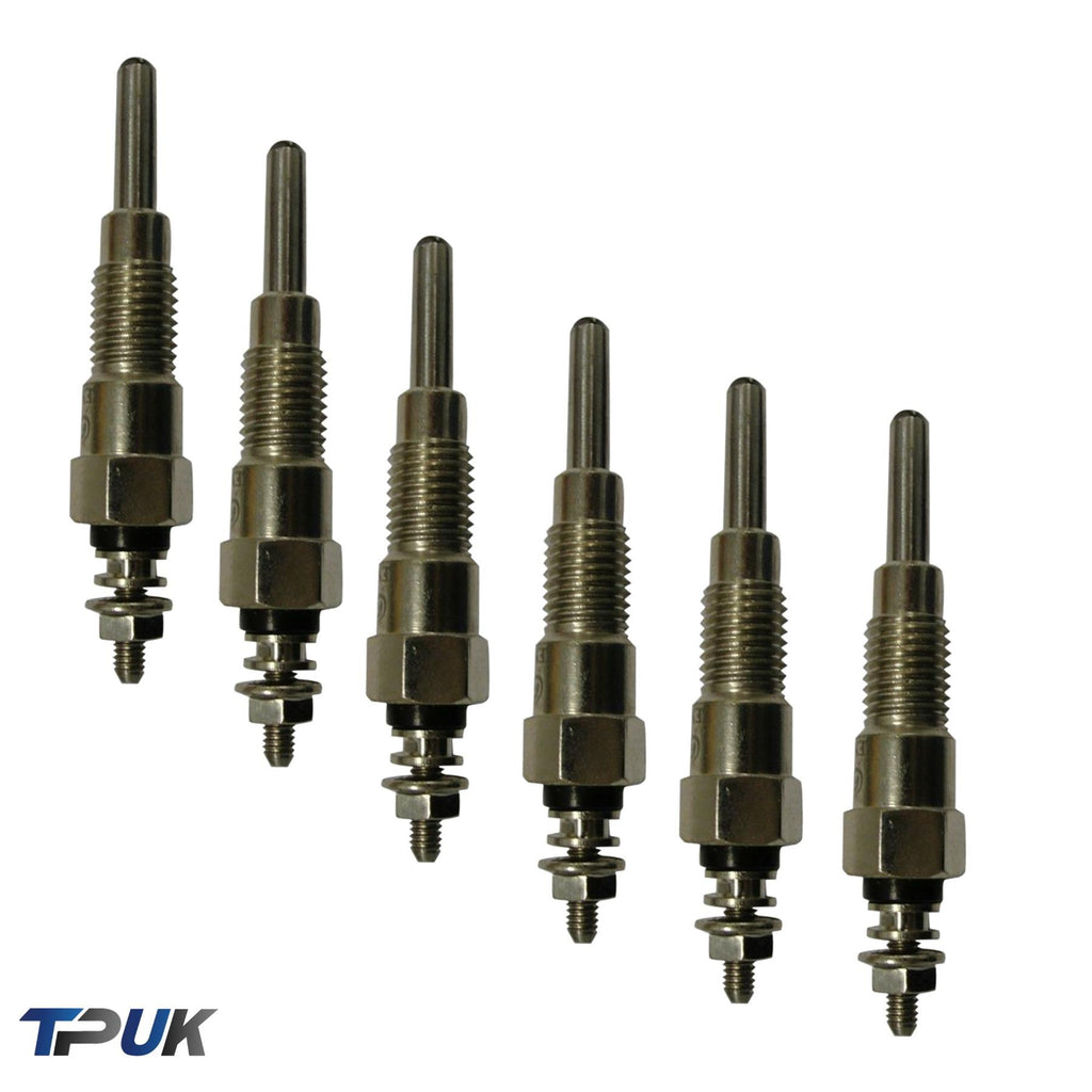 Glow Plugs For Nissan Pick Up 2.5 1983-1986 Per 6 11065-34W00 Cgp026