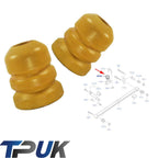Pair Rear Bump Stops Buffer Rubber For Ford Transit Connect 2002-2013 Suspension