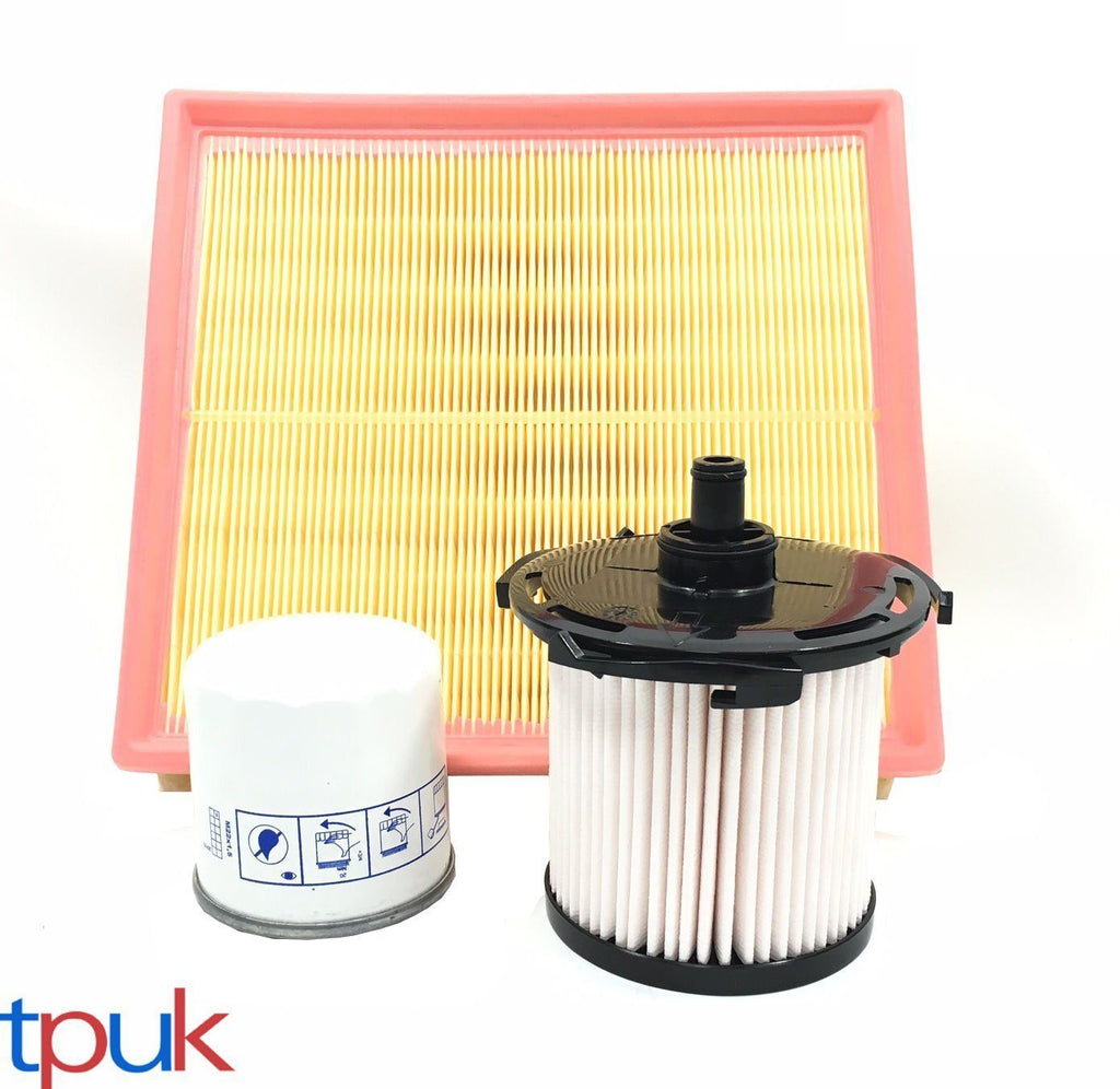 FORD TRANSIT FILTER SERVICE KIT OIL AIR FUEL 2.2 FWD 2014 ON