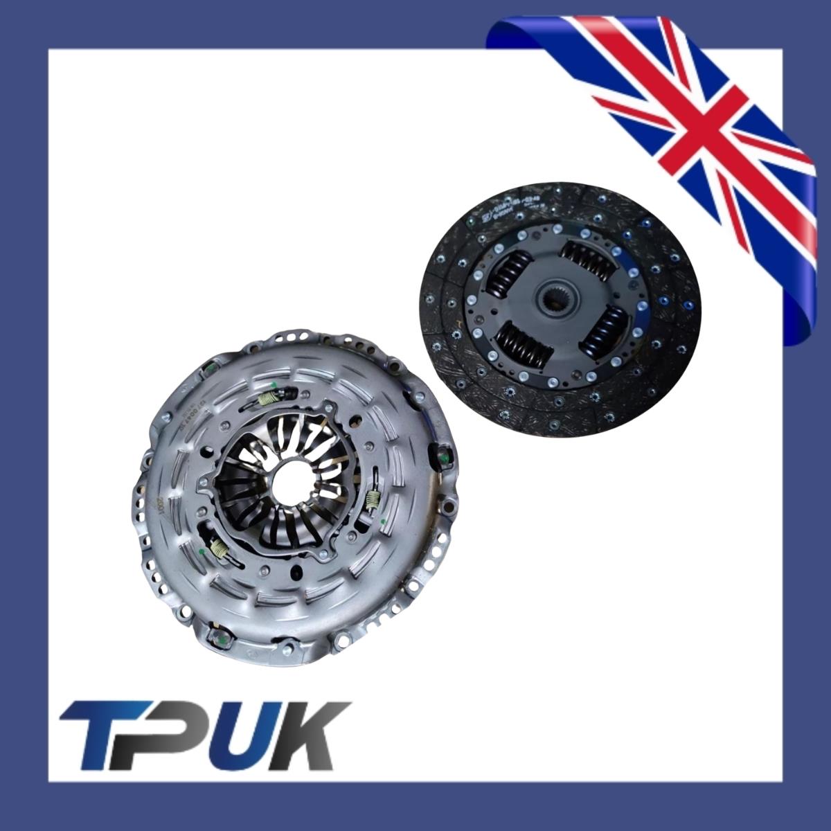 2 Piece Clutch Kit Duel Mass Flywheel 6 Speed For Ford Transit 2.2 2007 On 1717548
