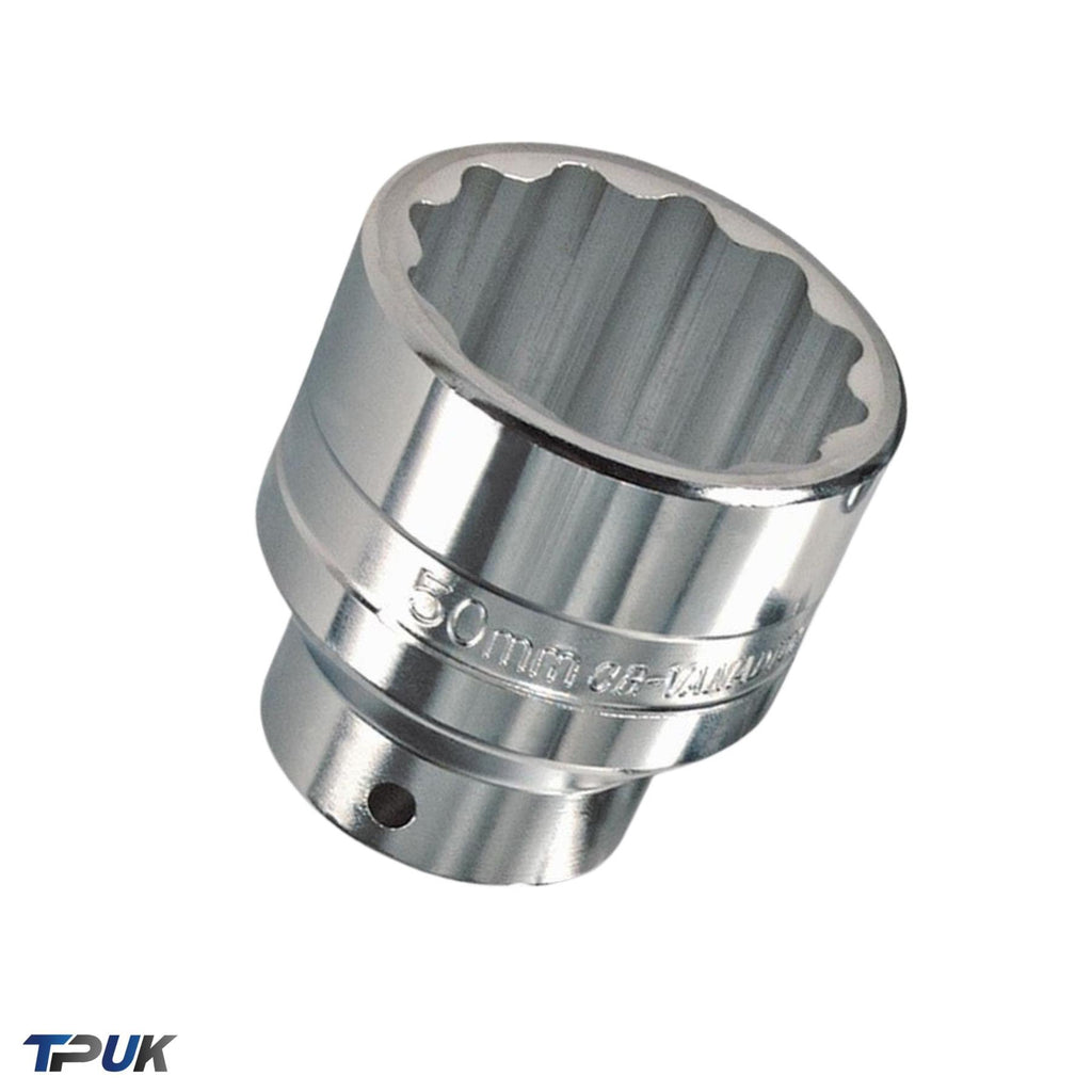 Laser Bi-Hex Socket 3/4"D 50Mm 1907 For Ford Transit Hub 1907 Chrome