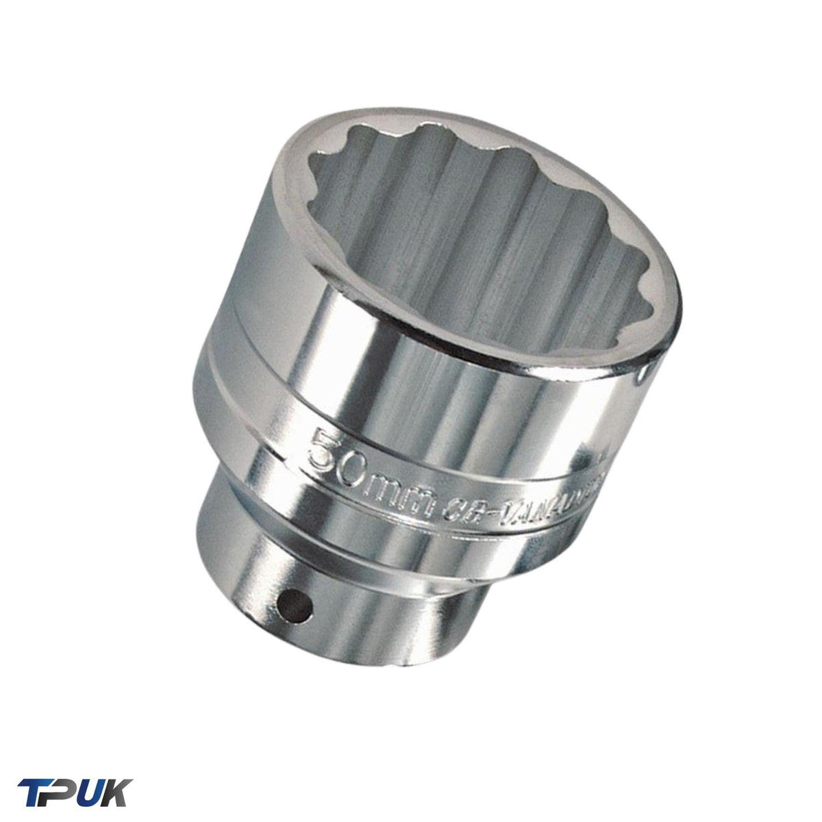 Laser Bi-Hex Socket 3/4"D 50Mm 1907 For Ford Transit Hub 1907 Chrome