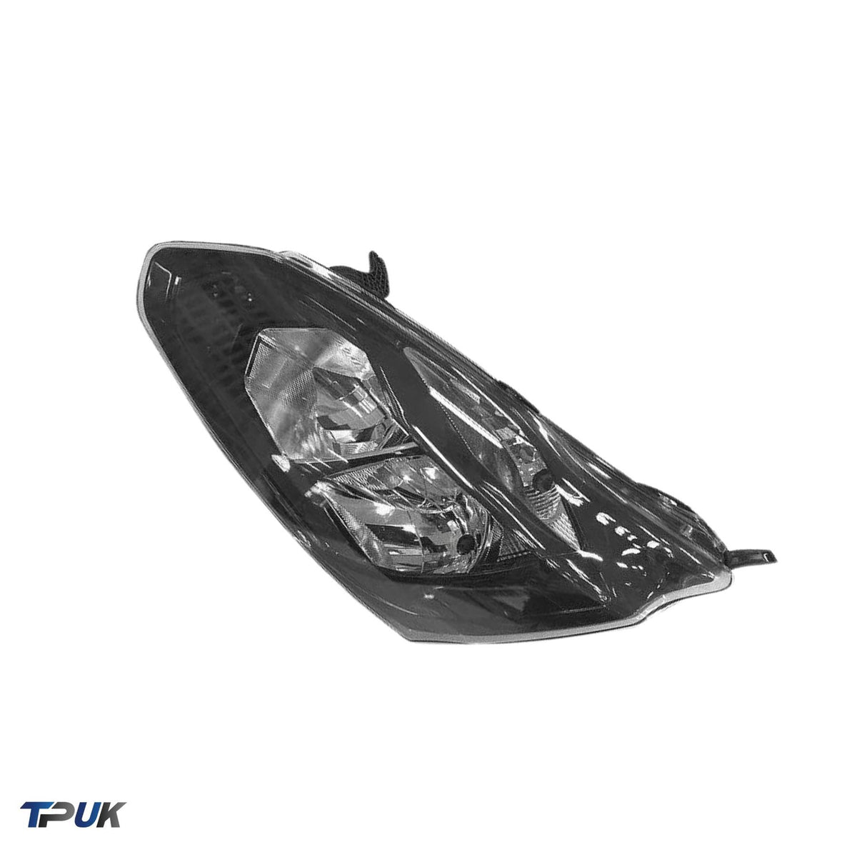 Headlight For Ford Transit Custom 2.0 2.2 2012 On Lhd In Black Front Left