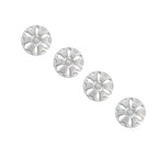 Ford Fiesta Mk7 Mk8 Ka Set Of 4 14" Inch Wheel Trim Hub Cap Cover 2008 On