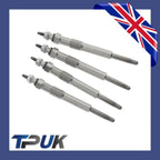 4X Glow Plugs Ford Focus Transit Connect Mondeo Galaxy Smax Cmax 1.8 Di Tdci