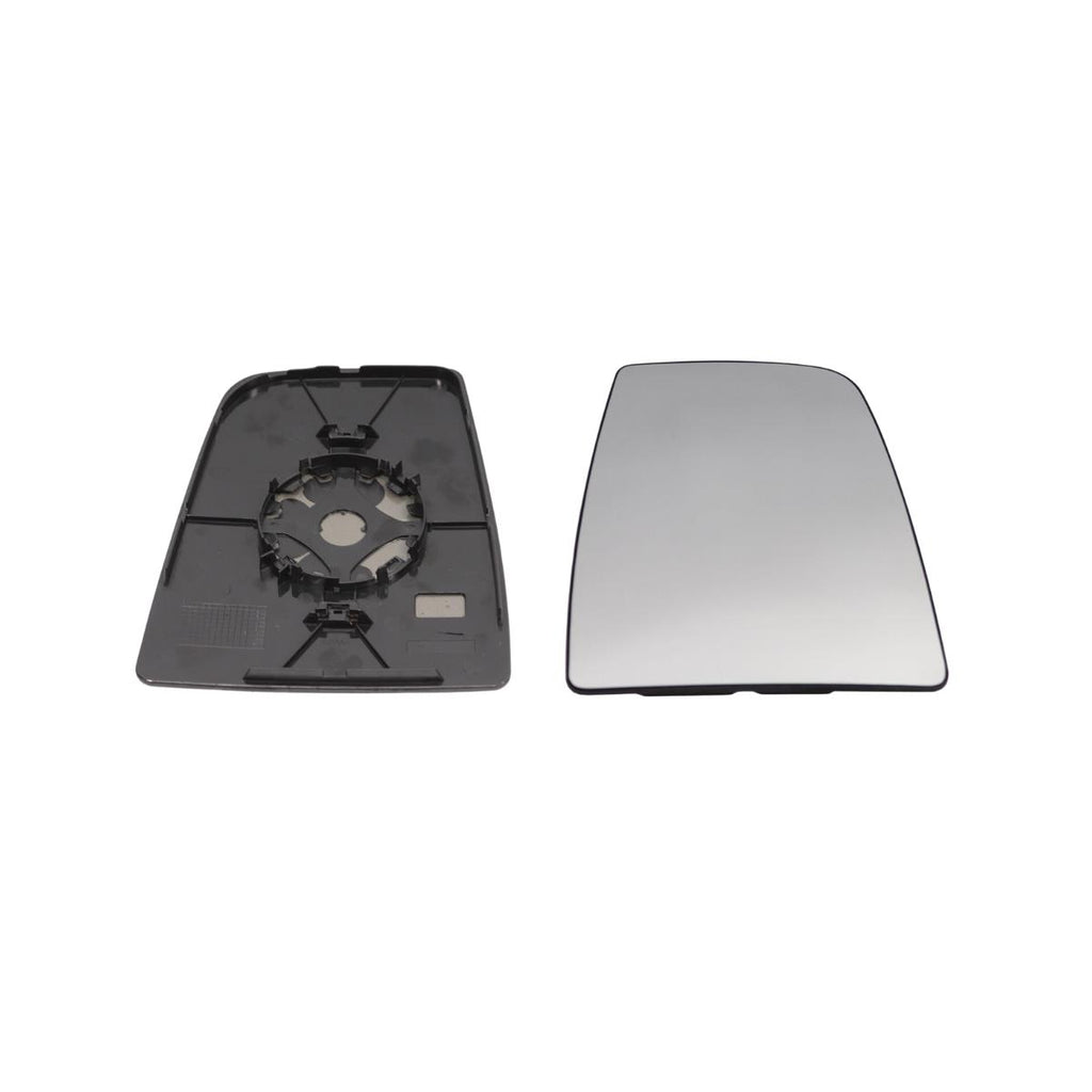 Ford Transit Mk8 2014 On Right Drivers Upper Wing Mirror Glass + Back Plate