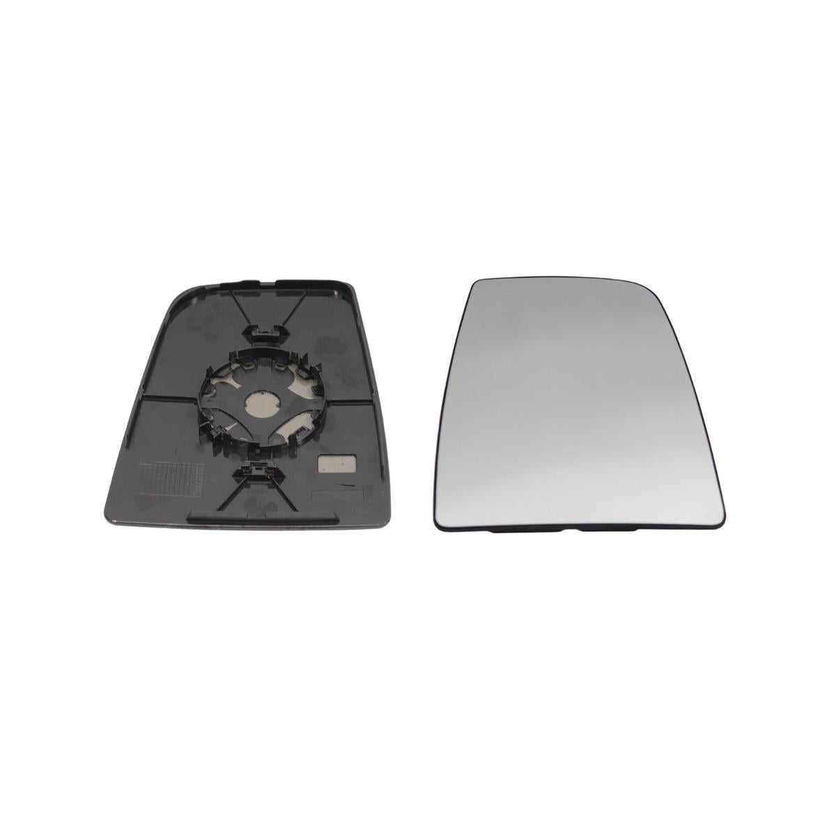Ford Transit Mk8 2014 On Right Drivers Upper Wing Mirror Glass + Back Plate
