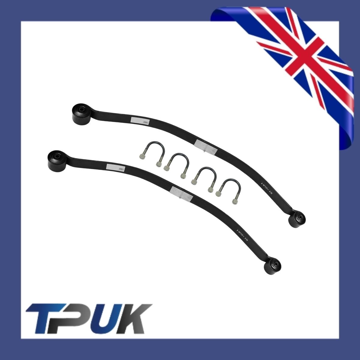 Ford Transit Mk8 1 Leaf Springs Single + Ubolts 2.0 2.2 Rwd 2014 On 76Mm Pair