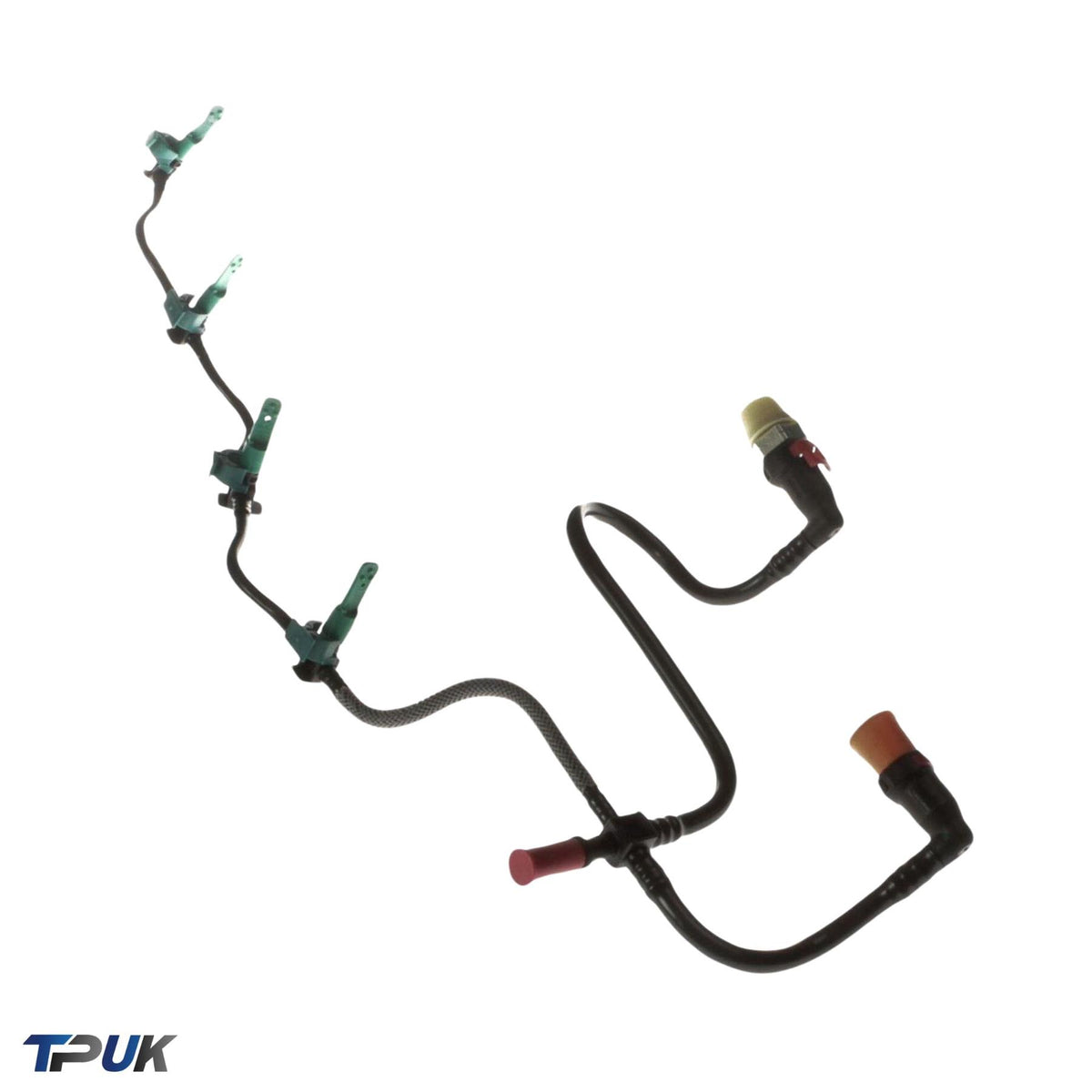 Fuel Injector Return Pipe Leak Off For Ford Transit 2.2 Fwd Mk7 With Clips