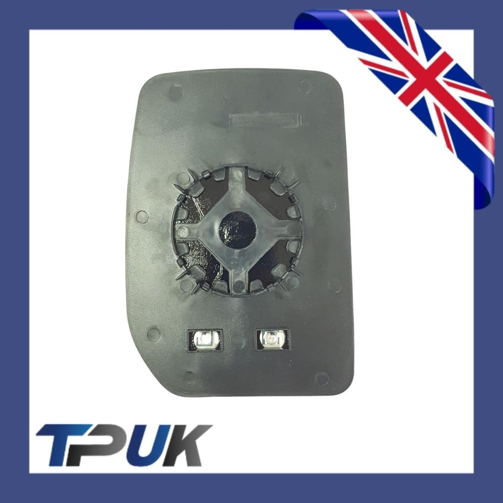 Ford Transit Mk6 Mk7 Heated Electric Left Mirror Glass 2000-2014 Passenger Side