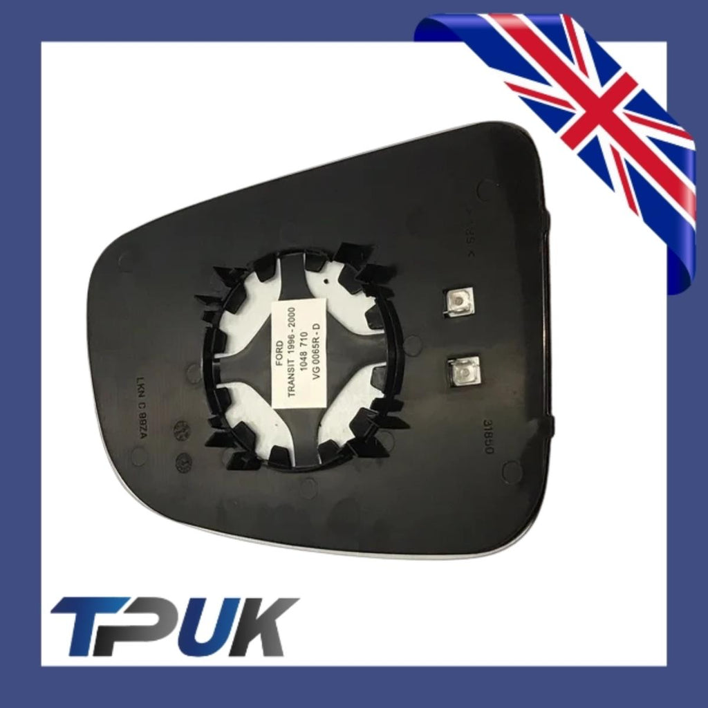 Heated Electric Wing Mirror Glass For Ford Transit Mk5 Os Upper Right Side
