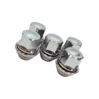 Wheel Nut Set Of 5 For Ford Transit Courier 1.0 1.5 1.6 2014-2023 Solid Chrome