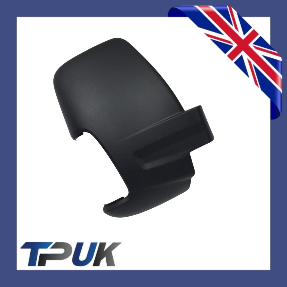 Ford Transit Mk8 2014 On Front Right Side Rh Door Wing Mirror Glass Cover Casing