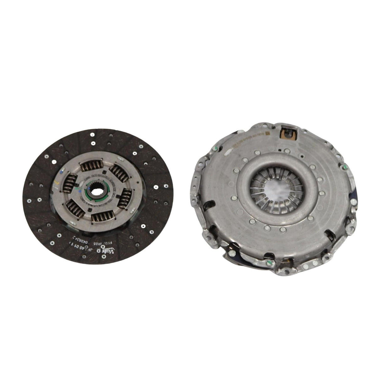 2 Piece Valeo Clutch Kit For Ford Transit Mk8 Custom 2.0 Fwd Ecoblue Dual Mass