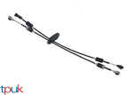 Transit Mk7 2.2 5 Speed Gear Change Shift Selector Cables 2006 Lhd Models Only