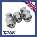 Wheel Nut Set Of 5 For Ford Transit Courier 1.0 1.5 1.6 2014-2023 Solid Chrome