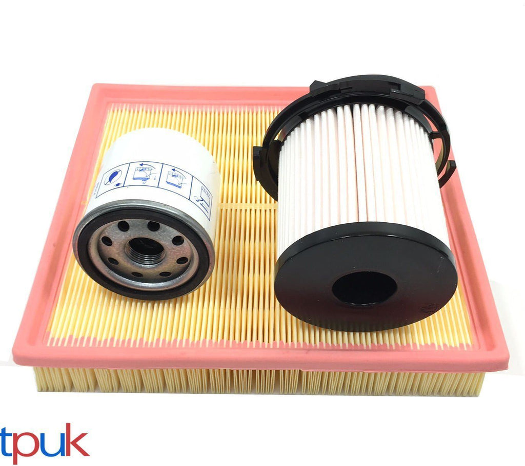 Ford Transit Filter Service Kit Oil Air Fuel 2.2 Fwd 2011 On Metal Oil Filter