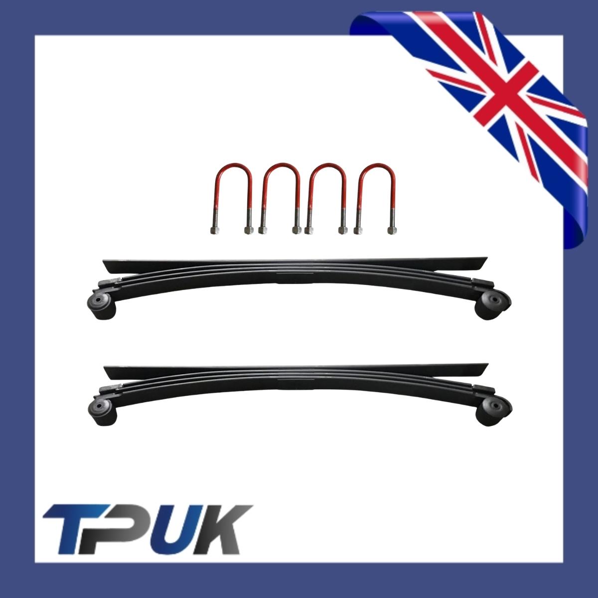 Ford Transit Leaf Springs 4 + 1 Mk8 2.2 2.0 Rwd 2014 On U Bolts Per Pair