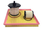 FORD TRANSIT FILTER SERVICE KIT OIL AIR FUEL 2.2 FWD 2011 ON