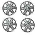 Ford Fiesta Mk7 Set Of 4 15" Inch Wheel Trim Hub Cap Cover 2008 On Clips Ring
