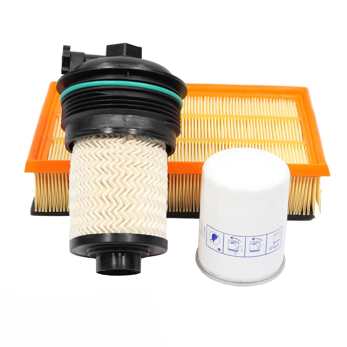 For Ford Transit Filter Service Kit Oil Air Fuel Mk8 2.0 Rwd Ecoblue Adblue 16-