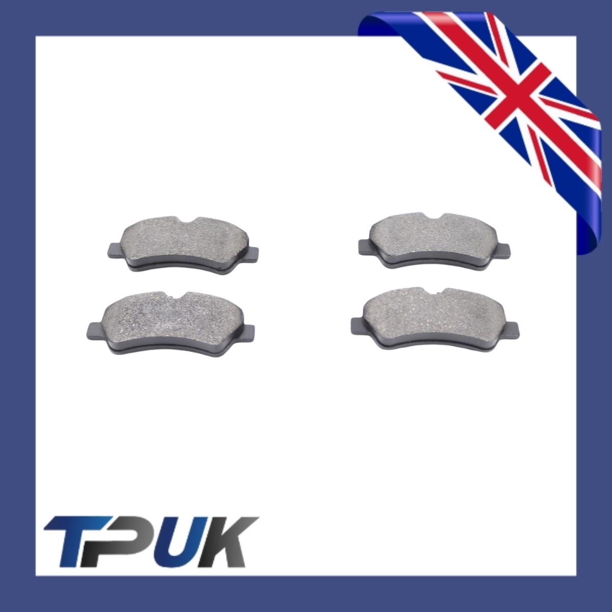 Ford Transit Mk8 Rear Brake Pads Discs 2.2 2.0 Rwd 14 On Twin Double Rear Wheels