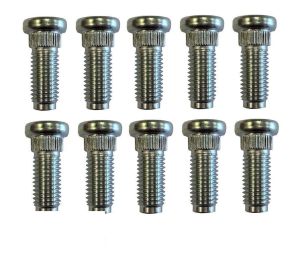 TRANSIT MK6 FRONT WHEEL STUDS M14 X 37 SET OF 10 SINGLE WHEEL ONLY  4424984