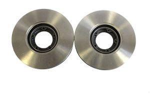 TRANSIT BRAKE DISCS 94 - 2000 ON (PAIR) 15" 6 STUD BRAND NEW HI SPEC