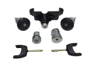 FORD TRANSIT LOCK SET 2006 - 2011 COMPLETE SET MK7 AND 2 KEYS 2.4 2.2 BRAND NEW