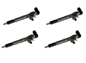 SET OF 4 INJECTORS FITS NISSAN CUBE JUKE QASHQAI 1.5 dCi VDO SIEMENS A2C59513484