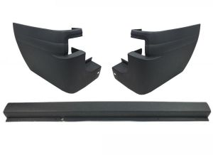Ford Transit Jumbo Rear Bumper Cover + Left Right End Caps Mk6 Mk7 2000 - 2014