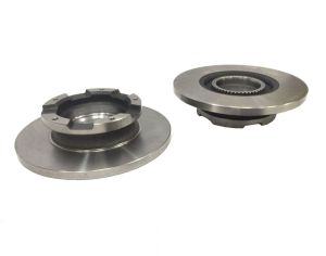 FORD TRANSIT MK8 CUSTOM REAR BRAKE DISCS 2.2 FWD 2012 ON 308mm FWD