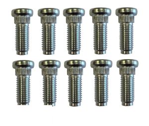 FORD TRANSIT MK6 MK7 WHEEL STUDS M14 X 37 SET OF 10 FRONT SINGLE WHEEL A4424984