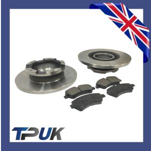 Transit Mk8 2.2 Fwd Rear Brake Discs And Pads Pair Transit Custom 2012 On