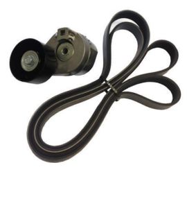 TRANSIT FAN DRIVE BELT AND TENSIONER 2.4 MK6 2000-2006 1755162 7PK2710 LESS A/C