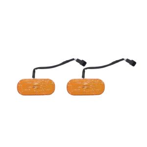 Ford Transit 2014 On Mk8 Side Marker Light Lamp Lens Pair (2) New 2.2 2.0