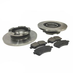 Transit Mk8 2.2 Fwd Rear Brake Discs And Pads Pair Transit Custom 2012 On