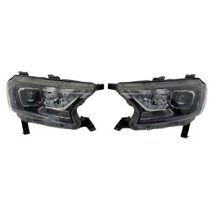 Headlight Pair For Ford Ranger 2.0 2018-2022 Jb3B13E015Aa Jb3B13E014Aa