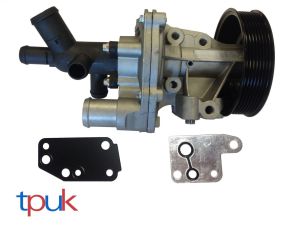 Water Pump With Connector For Ford Transit Mk6 2000-2006 2.4 L Diesel