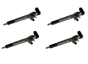 SET 4 RENAULT CLIO FLUENCE LAGUNA LATITUDE MEGANE SCENIC 1.5 dCi FUEL INJECTOR