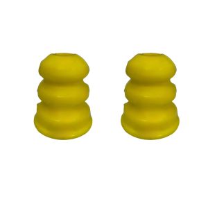 PAIR REAR LEAF SPRING AXLE BUMP STOP FOR FORD TRANSIT MK8 2014 ON WITHOUT CAP