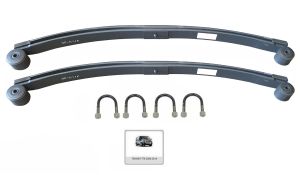 FORD TRANSIT LEAF SPRINGS DOUBLE  (2) 2.2 2.4 PAIR MK7 FWD RWD 75MM BUSH U BOLTS