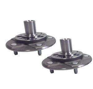 FORD TRANSIT MK6 A PAIR OF FRONT WHEEL HUB & STUDS 2000-2006 SINGLE REAR WHEEL