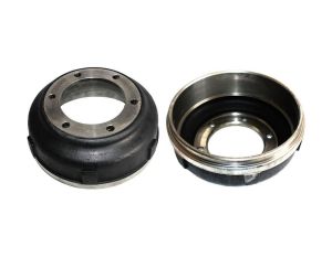 FORD TRANSIT 2.4 RWD MK6 BRAKE DRUMS 00-06 TWIN WHEEL 6 STUD PAIR