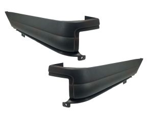 * Needs More Photos If Re-Stocked*Ford Transit Rear Bumper Upper End Caps Left Right Mk6 Mk7 2000-2014 Pair