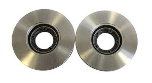 A PAIR OF BRAND NEW FORD TRANSIT BRAKE DISCS  91-2000 PAIR 15" 6 STUD 14-504