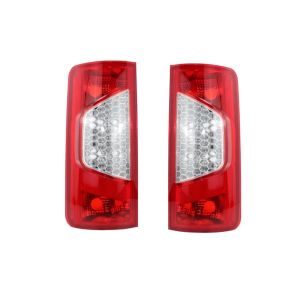 Transit Connect Rear Lamp Lens Light 2009 On Mk2 Right + Left OS+NS Pair (2)