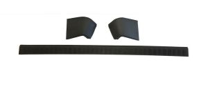 REAR BUMPER TRIM COVER & 2 END CAPS FORD TRANSIT CONNECT